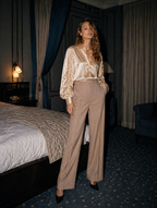 Woman’s Brown Trench