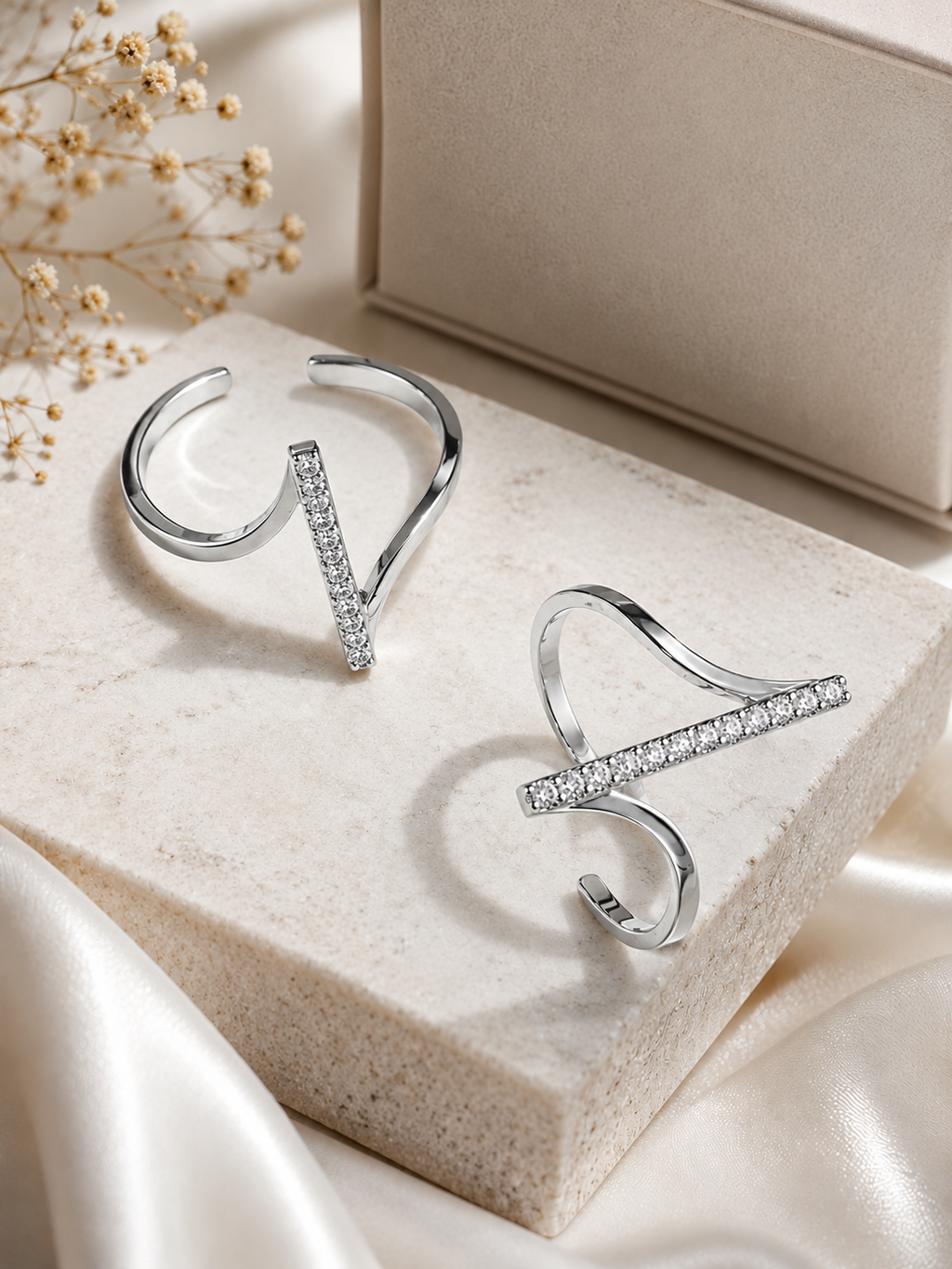 Silver Whisper Ring