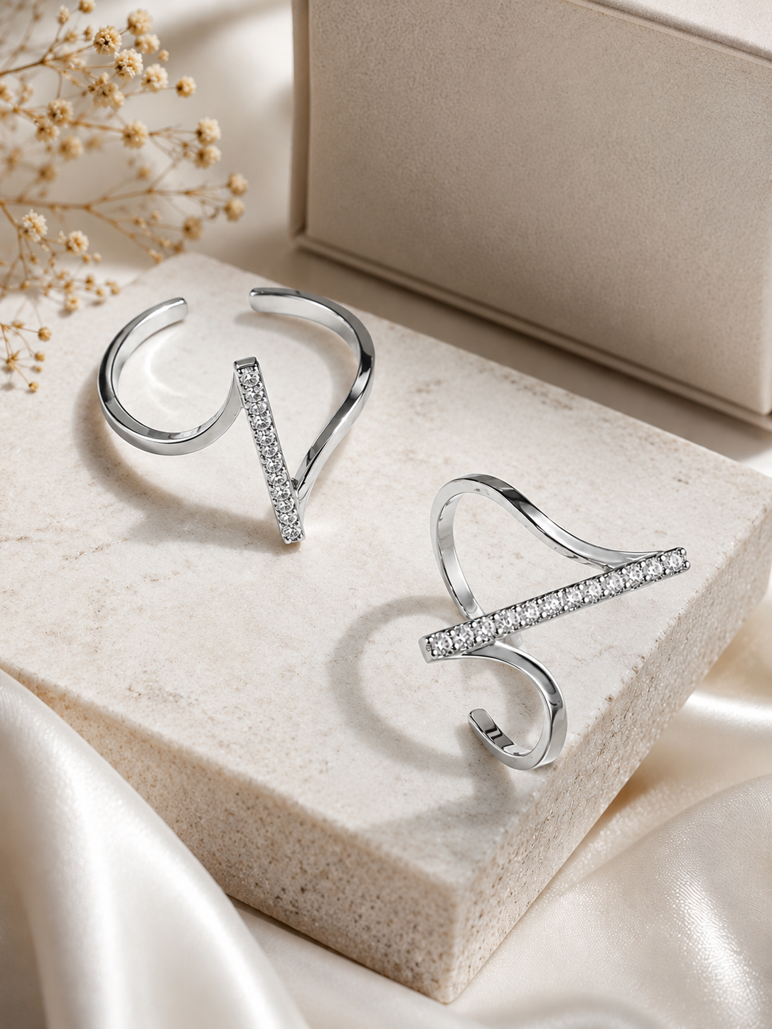 Silver Whisper Ring