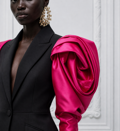 Couture Contrast Blazer