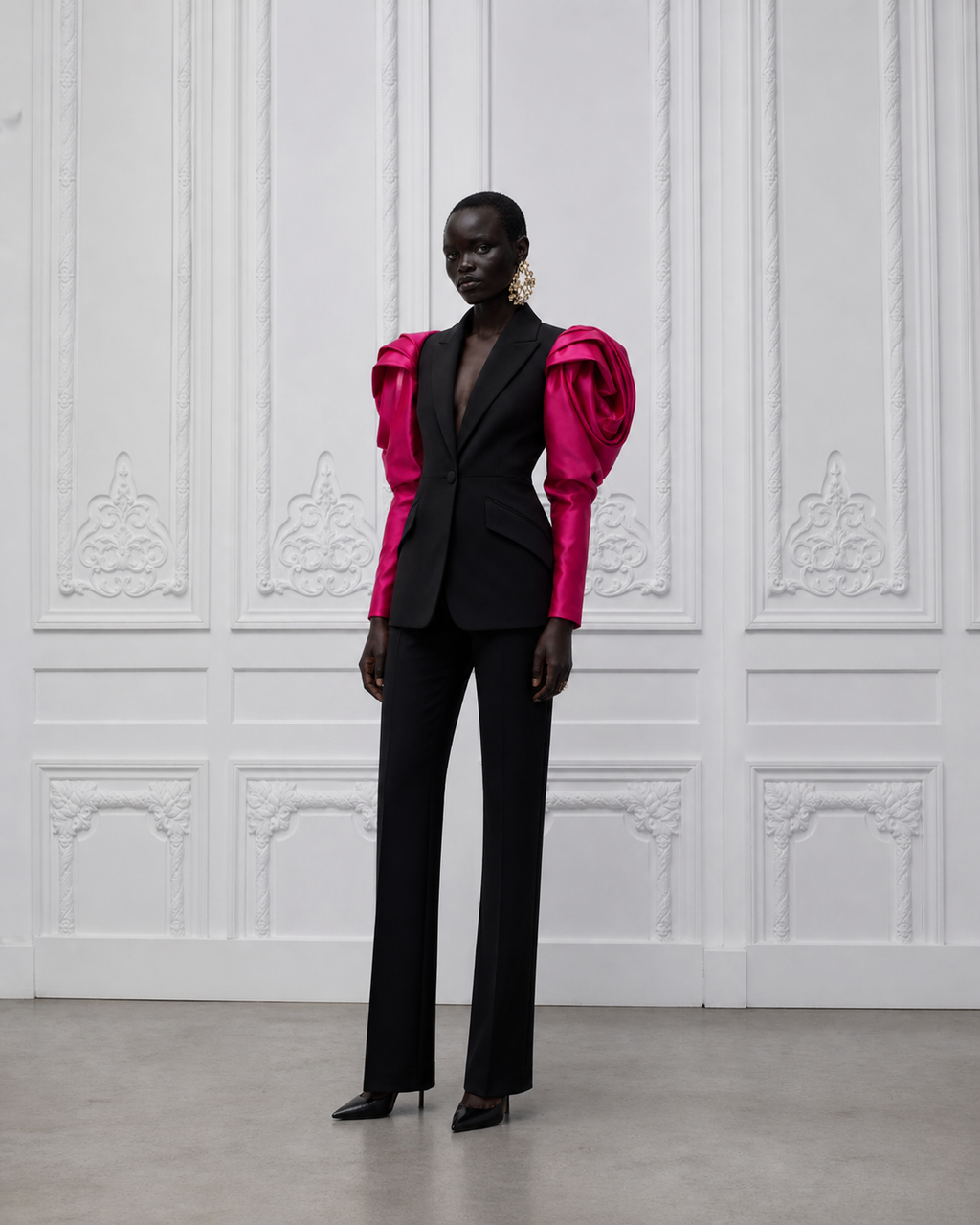 Couture Contrast Blazer