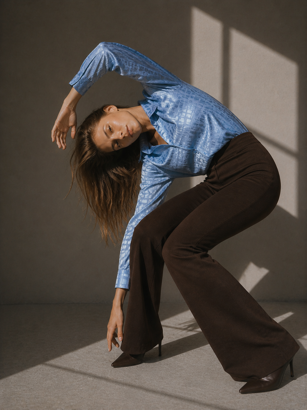 AELYON Blue Shirt