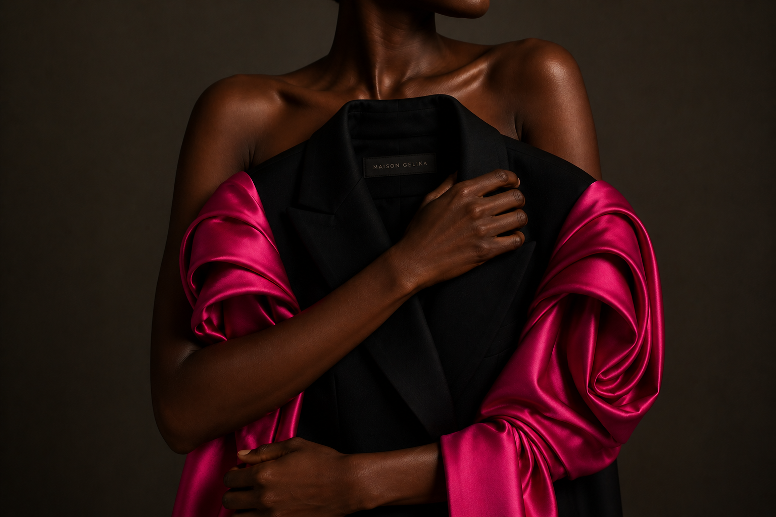 Couture Contrast Blazer